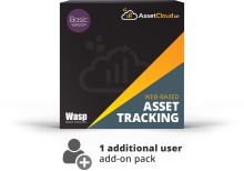 Wasp AssetCloudOP Basic - 1 additional user add-on - One Off pricing (Previous Purchase required)
