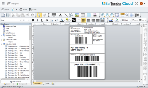BarTender 2021 License Auto PRNT(BTA-PRT)
